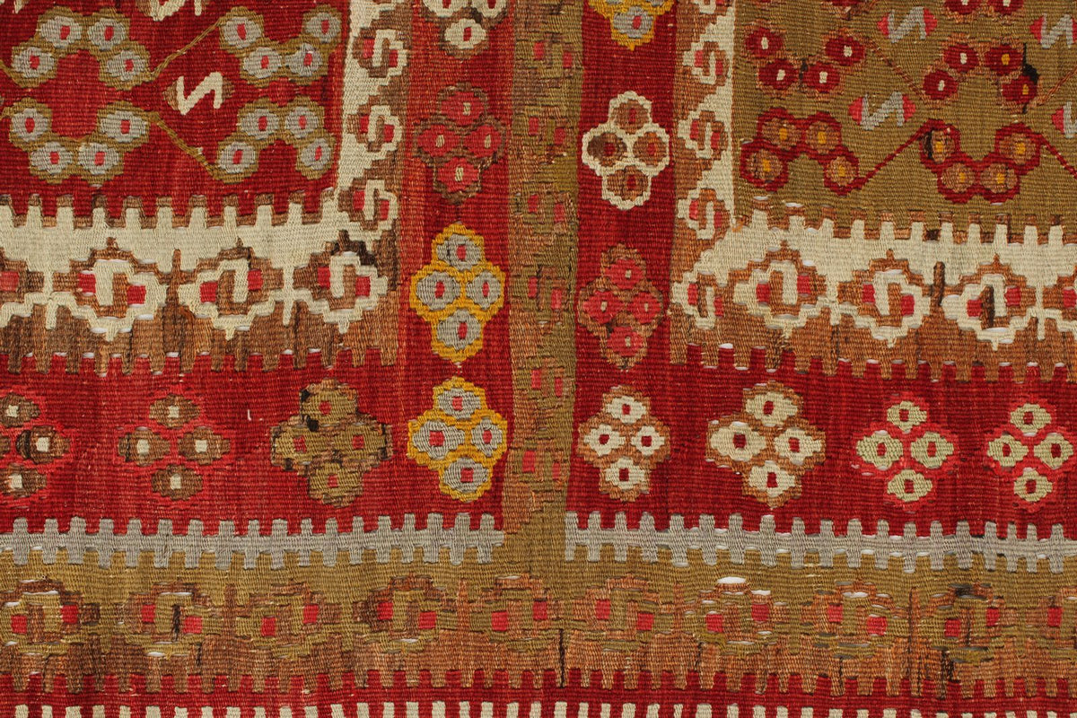 5x11 Multicolor Turkish Tribal Runner