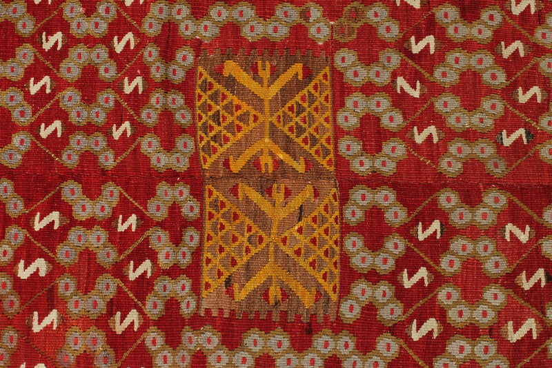 5x11 Multicolor Turkish Tribal Runner