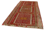 5x11 Multicolor Turkish Tribal Runner