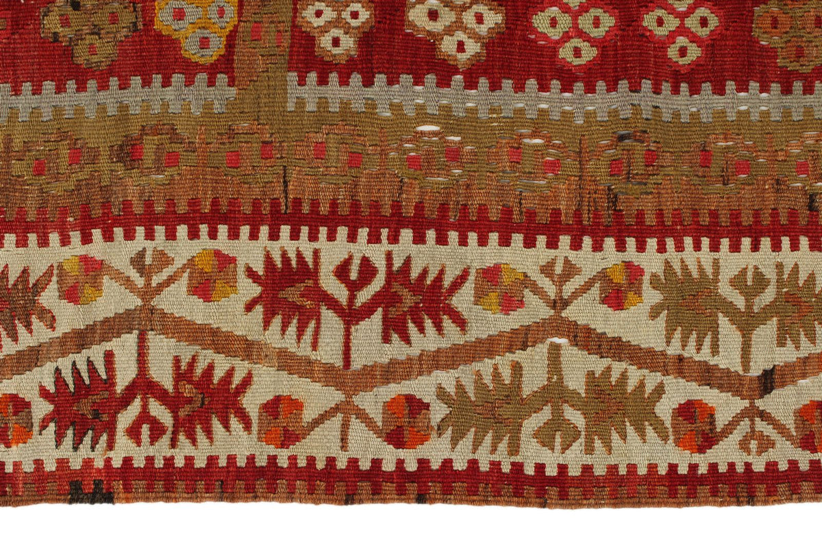 5x11 Multicolor Turkish Tribal Runner