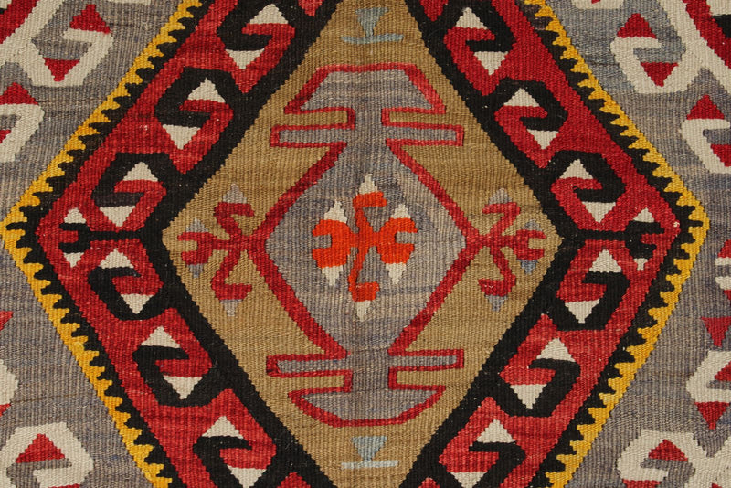 6x10 Multicolor Turkish Tribal Rug