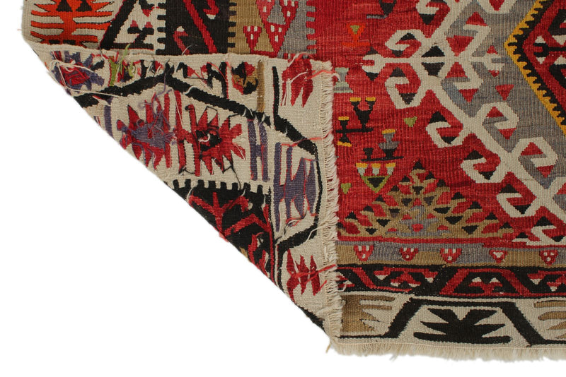 6x10 Multicolor Turkish Tribal Rug