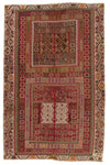 6x10 Multicolor Turkish Tribal Rug