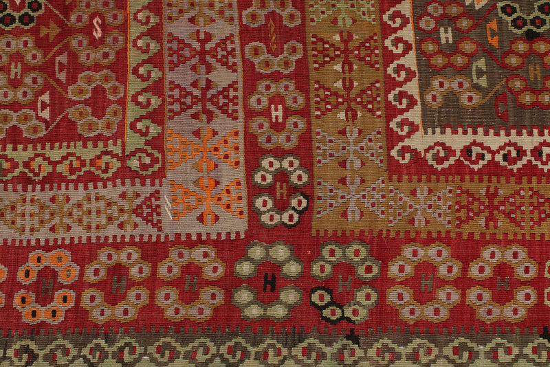 6x10 Multicolor Turkish Tribal Rug