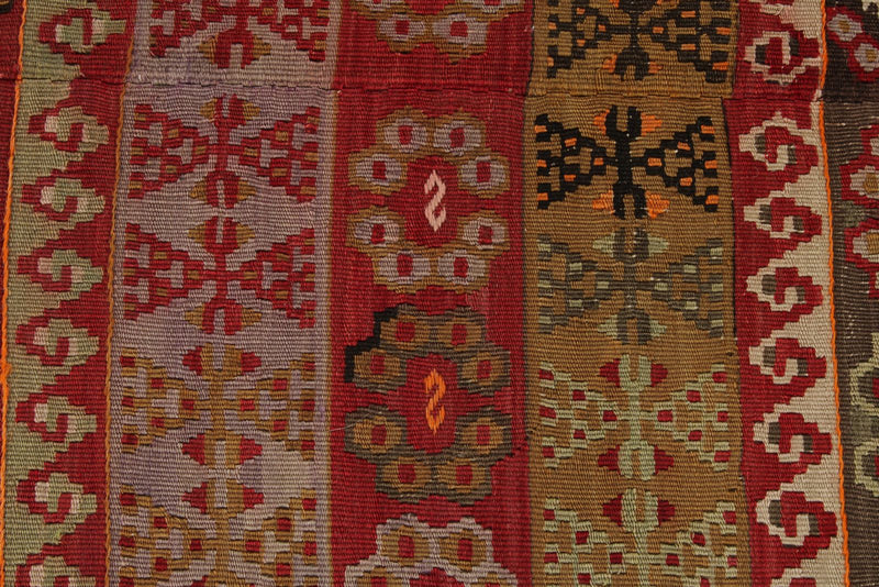 6x10 Multicolor Turkish Tribal Rug