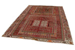 6x10 Multicolor Turkish Tribal Rug