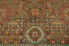 9x12 Brown and Pink Turkish Tribal Rug