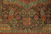 9x12 Brown and Pink Turkish Tribal Rug