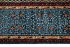 10x14 Navy and Multicolor Turkish Tribal Rug