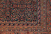 8x20 Multicolor and Rust Persian Traditional Runner