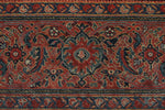 8x20 Multicolor and Rust Persian Traditional Runner