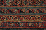 8x20 Multicolor and Rust Persian Traditional Runner