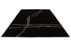 9x14 Black and Beige Modern Contemporary Rug