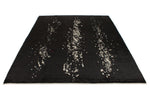 9x12 Black and White Modern Contemporary Rug