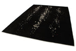 9x12 Black and White Modern Contemporary Rug