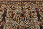 10x13 Beige and Multicolor Turkish Overdyed Rug