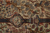 10x13 Beige and Multicolor Turkish Overdyed Rug