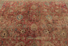 10x13 Red and Brown Turkish Overdyed Rug