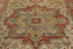 9x11 Mustard and Rust Persian Rug