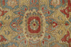 9x11 Mustard and Rust Persian Rug