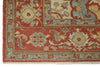 9x11 Mustard and Rust Persian Rug