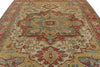 9x11 Mustard and Rust Persian Rug