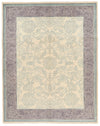 9x12 Beige and Light Gray Modern Contemporary Rug