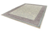 9x12 Beige and Light Gray Modern Contemporary Rug