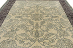 9x12 Beige and Light Gray Modern Contemporary Rug