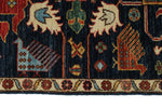 3x9 Navy and Multicolor Anatolian Traditional Runner