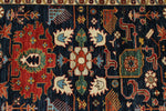 3x9 Navy and Multicolor Anatolian Traditional Runner