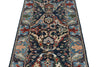 3x8 Navy and Blue Anatolian Traditional Runner