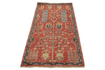 3x6 Rust and Multicolor Anatolian Traditional Runner