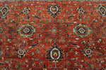 8x10 Rust and Navy Anatolian Traditional Rug