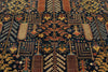 10x14 Navy and Multicolor Anatolian Traditional Rug