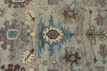 10x14 Gray and Light Blue Anatolian Traditional Rug