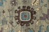 10x14 Gray and Light Blue Anatolian Traditional Rug