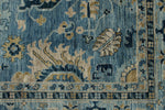 10x14 Light Blue and Blue Anatolian Traditional Rug