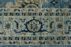 10x14 Light Blue and Blue Anatolian Traditional Rug