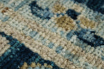 10x14 Light Blue and Blue Anatolian Traditional Rug