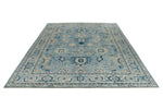 10x14 Light Blue and Blue Anatolian Traditional Rug