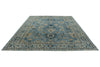 10x14 Light Blue and Blue Anatolian Traditional Rug