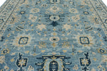 10x14 Light Blue and Blue Anatolian Traditional Rug