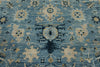 10x14 Light Blue and Blue Anatolian Traditional Rug