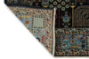 6x9 Navy and Blue Traditional Rug