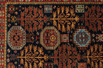 3x12 Navy and Multicolor Traditional Runner