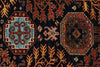 3x12 Navy and Multicolor Traditional Runner