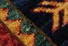 3x12 Navy and Multicolor Traditional Runner
