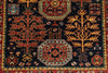 3x12 Navy and Multicolor Traditional Runner