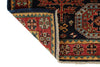 3x12 Navy and Multicolor Traditional Runner